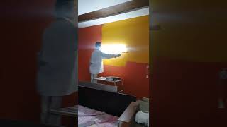 wall painting 🖌️#homepainting #painting