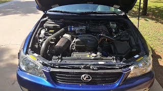 Turbo Lexus IS300 update. Taking turbo and manifold out. Toyota Boost Acceleration!