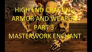 Shroud of the avatar   Part 3 armor weapon masterwork enchanting