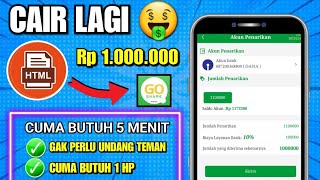 CAIR RP 1 JUTA💵 TRIK CURANG MENDAPATKAN UANG BANYAK DI APLIKASI GOSHARE PENGHASIL UANG TERBARU