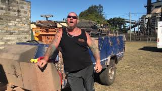 Aussie proud camping Adventure Kev Gray