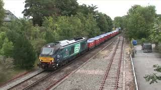 Winfrith to Crewe Coal Yard.. 68001 and 68034.. 10/08/2023