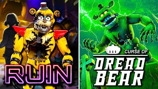 FNAF RUIN DLC & FNAF VR Curse of Dreadbear DLC | Full Game Walkthrough | No Commentary