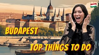 My Favorite THINGS TO DO IN BUDAPEST HUNGARY | Budapest Travel Vlog.