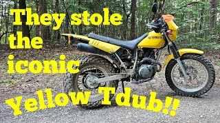 They Stole the Yellow TW200!