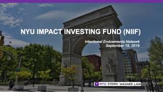 Student Managed Fund Story: New York University Impact Investing Fund