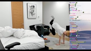 xQc Tries Yoga...