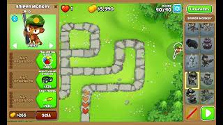 Bloons TD6 Advacnced Daily Challange - 17 September 2022 - Just a MOAB