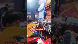 Hiyan 😃Pretend to Ride On Power Wheels Monster Truck #shorts | Funtime at Gamezone | Hiyan & Mommy