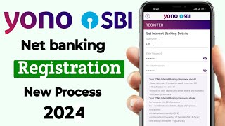 SBI Yono Account registration new process 2024 | Yono registration | net banking ragistration