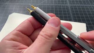 Vintage Rotring 600 Gold vs. Modern Rotring 800 Pencil