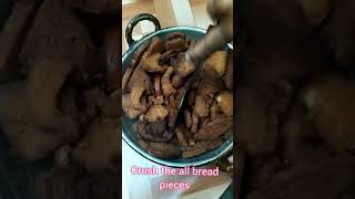 simple bread halwa / Muslim wedding style bread halwa