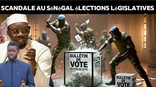 les élections législatives sont en dissipées au Sénégal Ousmane  et bachirou diomaye Faye impliqué