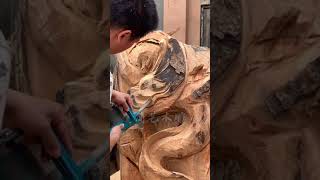 Amazing Wood Art Skills - Chinese Craftsmen Wood Carving Next Level