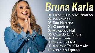 Bruna Karla – As melhores músicas gospel que energizam todos os dias: Eu Sei Que Não Estou Só,..