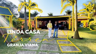 Venha sentir-se em uma CASA DE CAMPO na Granja Viana. Condomínio Jardim Passargada B - Granja Viana