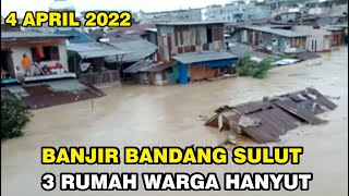 Info Bencana Alam Hari Ini 3 Rumah Warga Hanyut Diterjang Banjir Bolaang Mongondow   Sulut