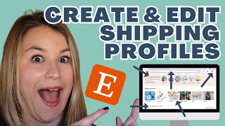 How to create and edit shipping profiles on Etsy | 2023 Full Tutorial | Handmade Bosses