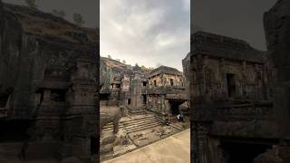 Ellora caves Maharashtra  India 🖤 #caves #historia #indian #aurangabad #travel #video #shorts