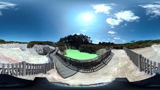 New Zealand - Wai O Tapu - Thermal Geothermal Pool - 2020 - Video - yi 360 VR 4k 2/x