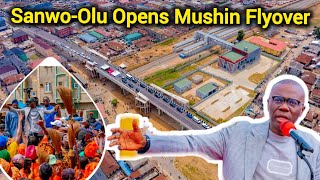 Lagos State Governor Officially Opens Last Redline Flyover in Mushin