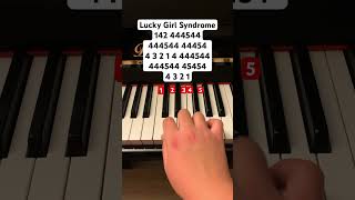 Lucky Girl Syndrome // follow my instagram: jessnotes123 #piano #pianotutorial #pianomusic #illit