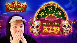 I got an INSANE 239x MULTIPLIER on MUERTOS MULTIPLIER MEGAWAYS!!! (Bonus Buys)