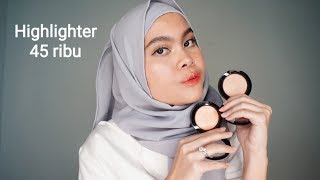 Just Miss Radiance Highlighter | Swatch Demo Review