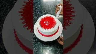 Strawberry Cake Design | #shorts #ytshorts  #cake