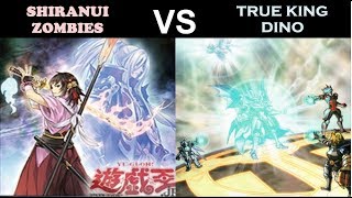 YuGiOh Duel - Shiranui Zombies vs True King Dino