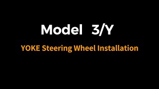 Yoke Steering Wheel Installation