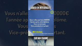 Conseils d'Or de Bill Gates sur les illusions #shorts #citations #citationsinspirantes