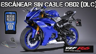 COMO conectar ESCANER sin cable OBD2 Yamaha R6 Jdiag m100 / PRO 2017 en adelante borrar códigos