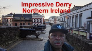 Walking in beautiful Derry 2023 | A city with a dark past | Northern Ireland🏴󠁧󠁢󠁮󠁩󠁲󠁿