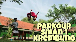 Latihan Bareng Parkour SMAN 1 Krembung Sidoarjo