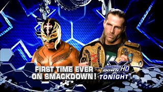 Shawn Michaels vs Rey Mysterio SmackDown! 1/29/2010 Highlights