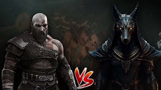 Anubis Vs Kratos // Who will win ?? / kratos in egpyt ??