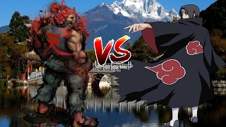 Akuma vs Itachi M U G E N Epic Fights