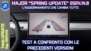 TESLA "SPRING UPDATE" 2024.14.8 - Tutte le novità per Model 3 /Y con Chip AMD Ryzen