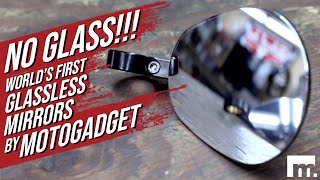 NEW NO GLASS MIRRORS!!! DCC Product Spotlight: New Motogadget M.View Mirrors