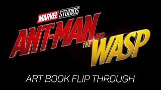 Ant Man and The Wasp Art book Flip Through