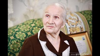 Ветеран Великой Отечественной войны Мария Патлатенко поздравила гродненцев с Днем Победы!