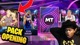 DARK MATTER KEVIN DURANT DUNKTOBER JOKIC & MORE!! FAN FAVORITES PACK OPENING NBA 2K22 MYTEAM