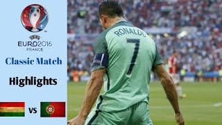 Hungaria vs Portugal 3-3 | UEFA EURO 2016 | Highlights | Classic Match