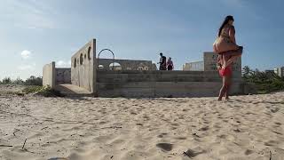 Shoulder Ride in the Beach, Aracaju, Sergipe/ Brazil