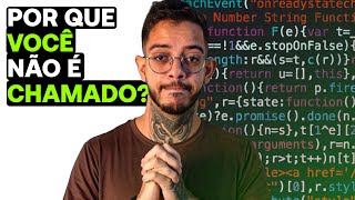 AULA AO VIVO Por Que Programadores Excelentes Não São Contratados? #077