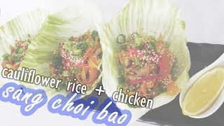 Chicken Sang Choi Bau with - Cauliflower Rice !!