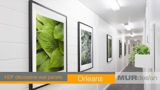 How to install Orleans HDF decorative wall panel