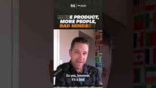 More product, More People, BAD MINDSET! #shorts #saas #salestraining