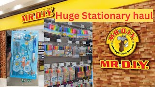 Mr. DIY STATIONARY Haul 🤩🛍 | Fancy stationery with Cheapest Price🌈🛒| MR. DIY Store tour #stationery